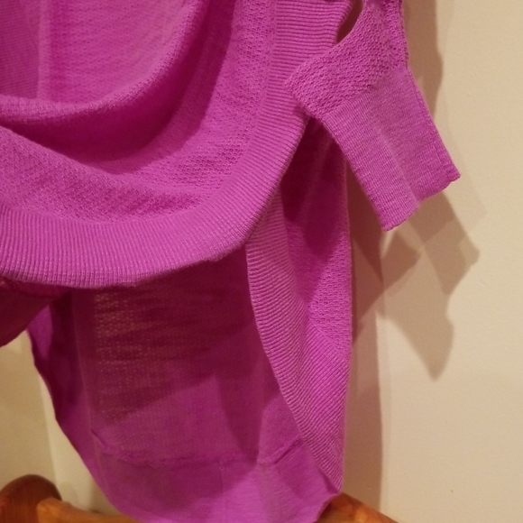 Purple Express cut out strips sweater - Picture 4 of 8